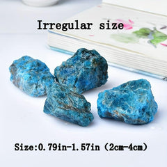 3pcs Apatite Crystal Healing Stone Aromatherapy Diffuser Fish Tank Decoration