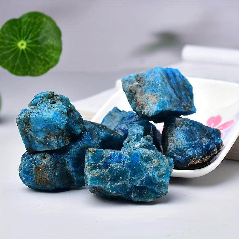 3pcs Apatite Crystal Healing Stone Aromatherapy Diffuser Fish Tank Decoration