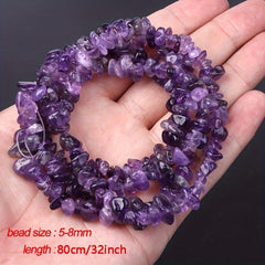 1pc Amethyst Beads DIY Jewellery Making Reiki Yoga