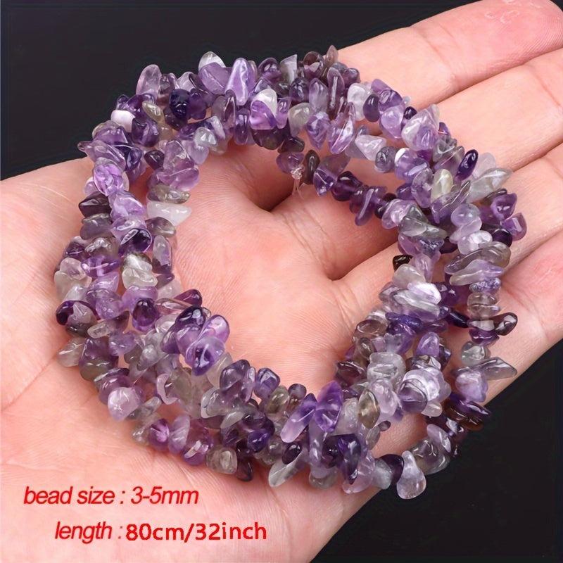 1pc Amethyst Beads DIY Jewellery Making Reiki Yoga