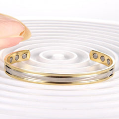 1pc Magnetic Copper Bracelet 99.99% Solid Copper Bracelets with Strong Magnets