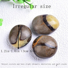 Natural Turtle Back Stone Handle Ornament Healing Crystal Stone Handle