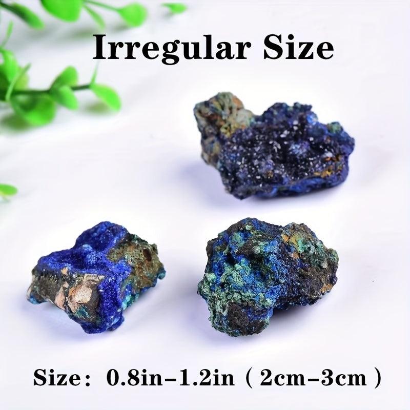 Copper Ore and Turquoise Symbiotic Stone for Healing and Meditation