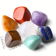 7pcs Seven Chakra Jewelry DIY Set - Balancing Gemstones