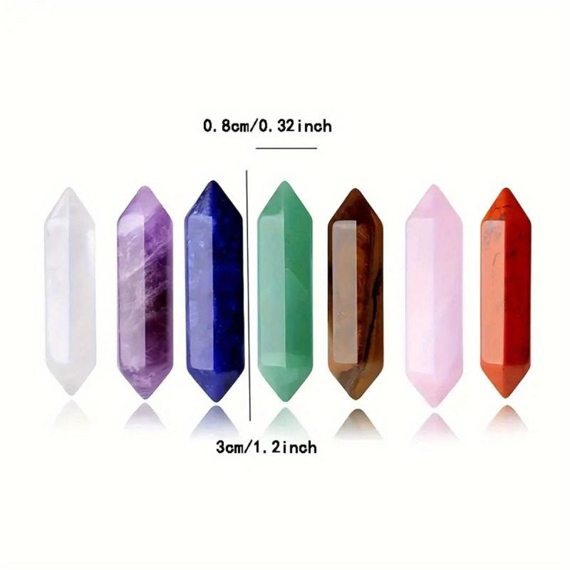 7pcs Seven Chakra Jewelry DIY Set - Balancing Gemstones