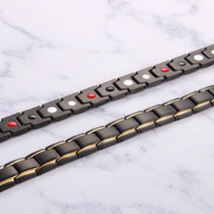 Titanium Steel Magnetic Bracelets For Men With Ultra Strength Magnets