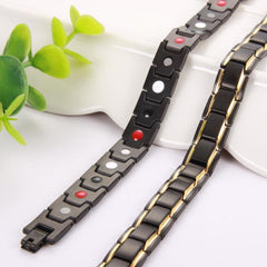 Titanium Steel Magnetic Bracelets For Men With Ultra Strength Magnets