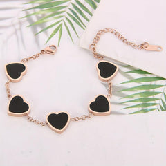 Love Heart Magnetic Bracelet for Women Mother of Pearl Shell Neodymium Magnets