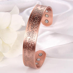 Copper Magnetic Bracelet Women Tree Of Love Ultra Magnet Adjustable