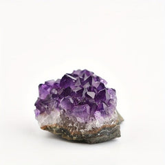 2pcs Amethyst Cluster Geode 100g Set Decorate Room with Beauty & Energy