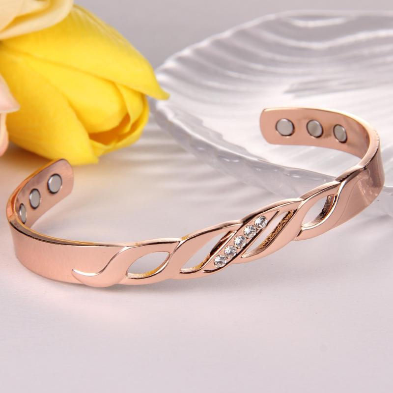 Women Copper Bracelet Ultra Strength Magnet Copper Magnetic Bracelets For Women