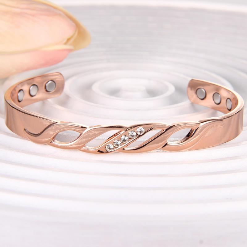 Women Copper Bracelet Ultra Strength Magnet Copper Magnetic Bracelets For Women