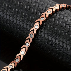 Magnetic Copper Bracelet for Women with Magnets 99.99% Solid Copper