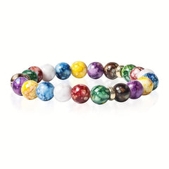 Yoga Bracelet Crystals Natural Gemstones Beads Bangle