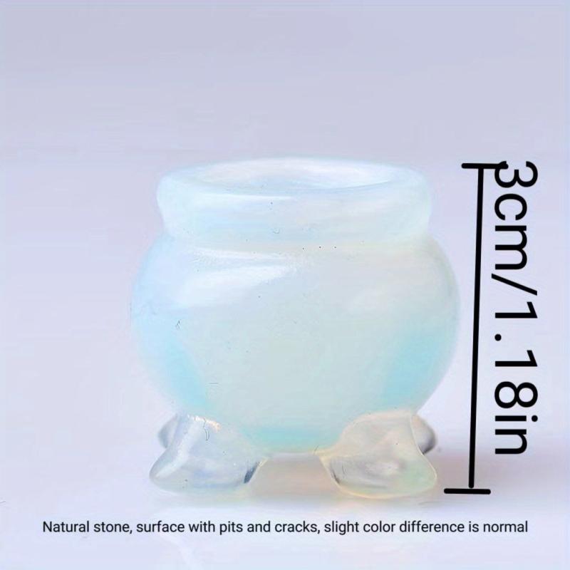 1pc Crystal Carving Mini Gift Crystal Statue Bare Stone Healing Stone