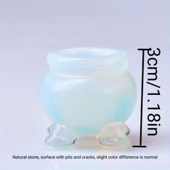 1pc Crystal Carving Mini Gift Crystal Statue Bare Stone Healing Stone