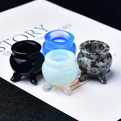 1pc Crystal Carving Mini Gift Crystal Statue Bare Stone Healing Stone