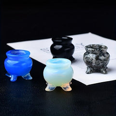 1pc Crystal Carving Mini Gift Crystal Statue Bare Stone Healing Stone