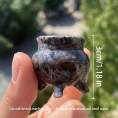 1pc Crystal Carving Mini Gift Crystal Statue Bare Stone Healing Stone
