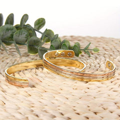 Copper Magnetic Bracelet for Men Women - Solid Copper Jewelry
