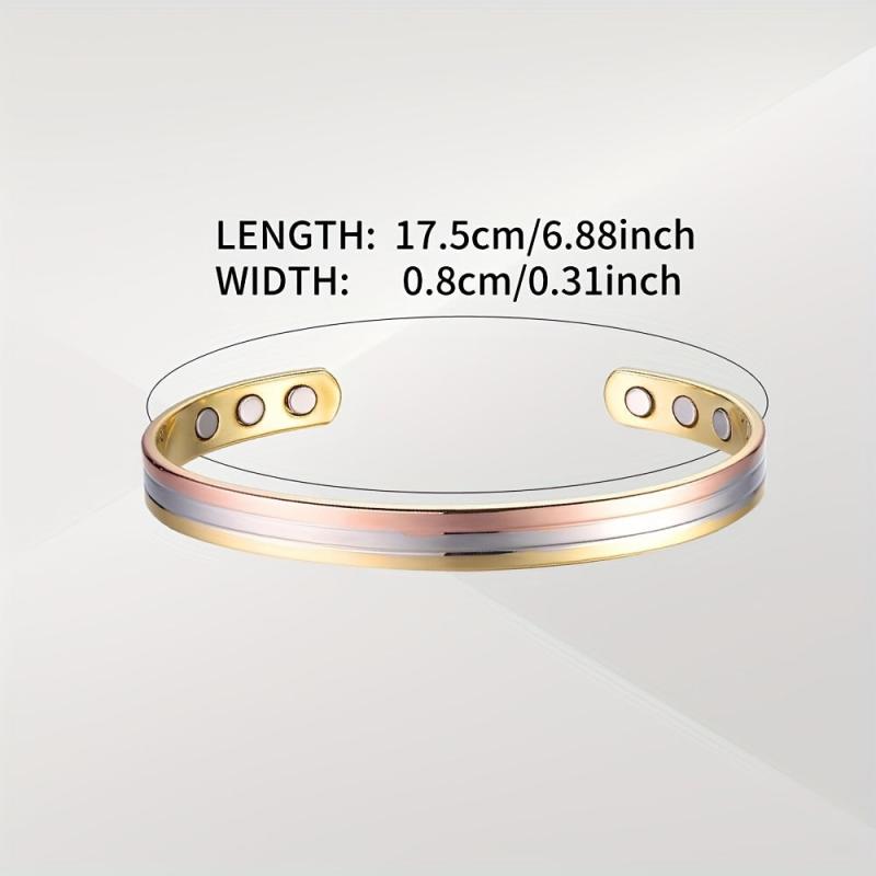 Copper Magnetic Bracelet for Men Women - Solid Copper Jewelry