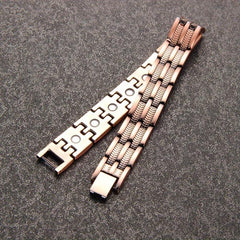 Copper Men's Magnetic Bracelet Adjustable Size Copper Jewelry Gift
