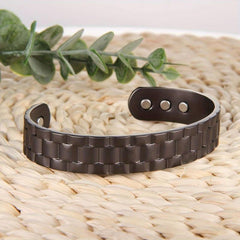 Men's Copper Magnetic Bracelet Cuff Bangle Gift