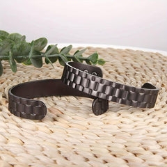 Men's Copper Magnetic Bracelet Cuff Bangle Gift