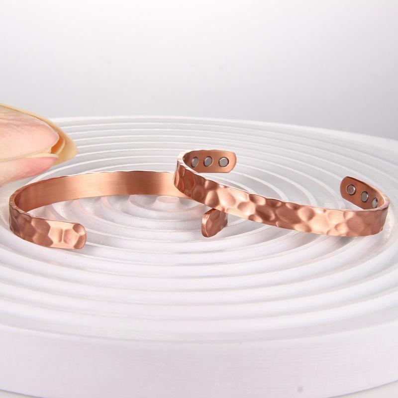 Magnetic Copper Bracelet for Men Women - Pure Copper with Strong Magnets