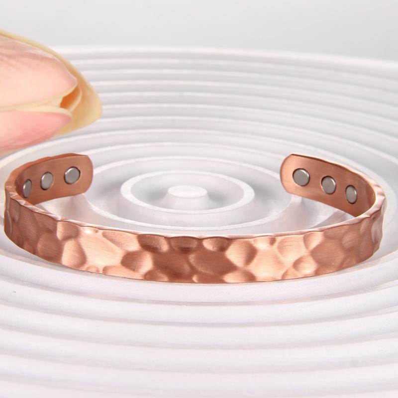 Magnetic Copper Bracelet for Men Women - Pure Copper with Strong Magnets