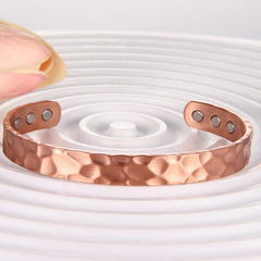 Magnetic Copper Bracelet for Men Women - Pure Copper with Strong Magnets