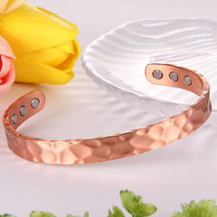Magnetic Copper Bracelet for Men Women - Pure Copper with Strong Magnets