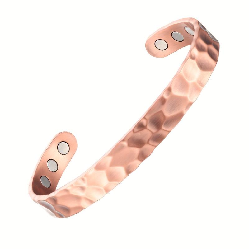 Magnetic Copper Bracelet for Men Women - Pure Copper with Strong Magnets