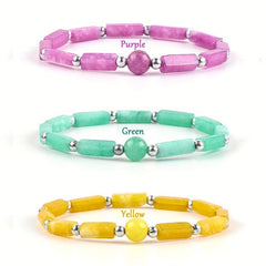 Amethyst Energy Bracelet for Women Yoga Purify Bracelet