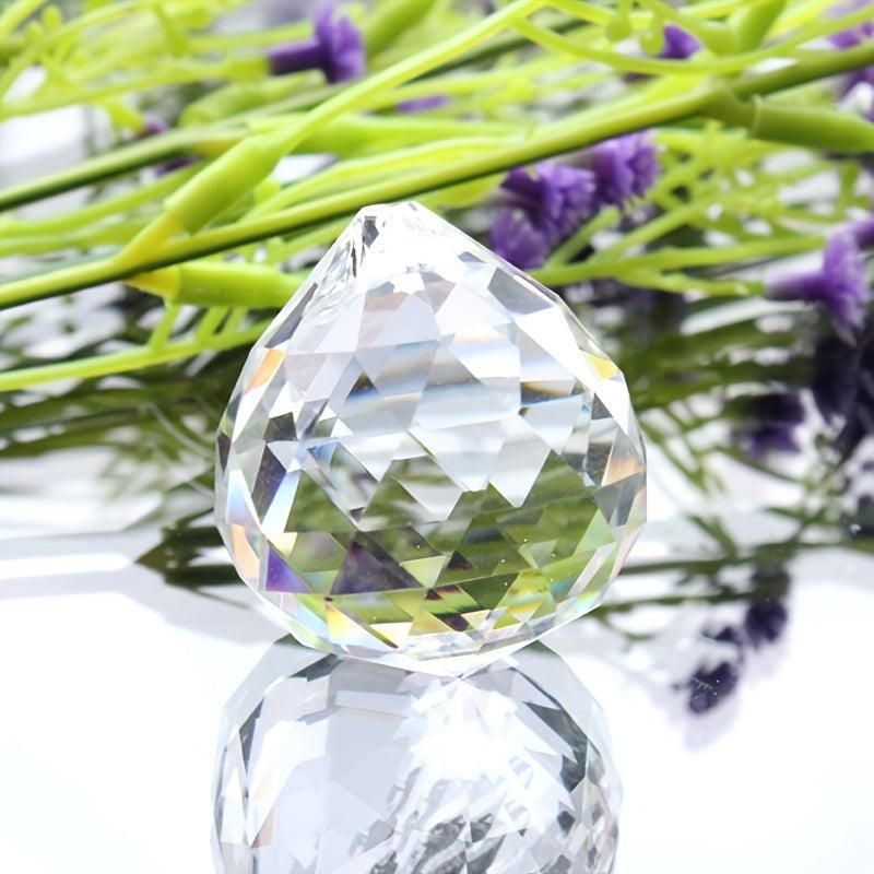 Clear Crystal Ball Prism Sun Catcher Pendant for Windows Wedding Shower Brides
