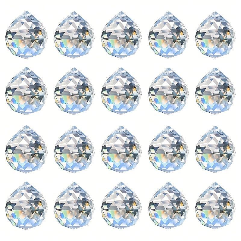 Clear Crystal Ball Prism Sun Catcher Pendant for Windows Wedding Shower Brides