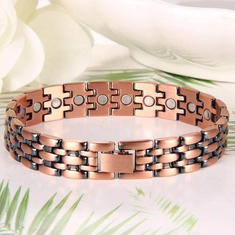 Men's Magnetic Copper Bracelet Detox Ultra Strength Jewelry