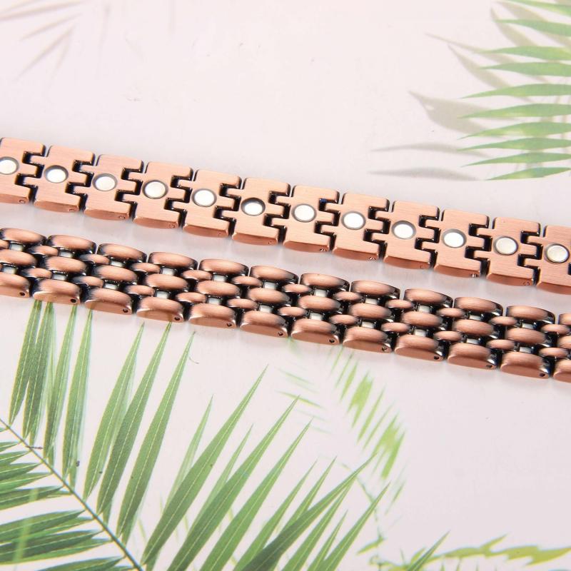 Men's Magnetic Copper Bracelet Detox Ultra Strength Jewelry