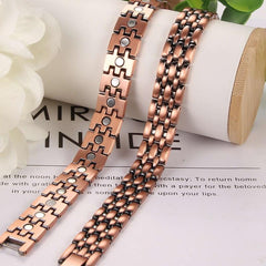 Men's Magnetic Copper Bracelet Detox Ultra Strength Jewelry