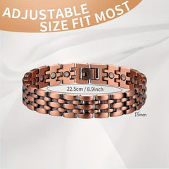 Men's Magnetic Copper Bracelet Detox Ultra Strength Jewelry