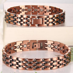 Men's Magnetic Copper Bracelet Detox Ultra Strength Jewelry