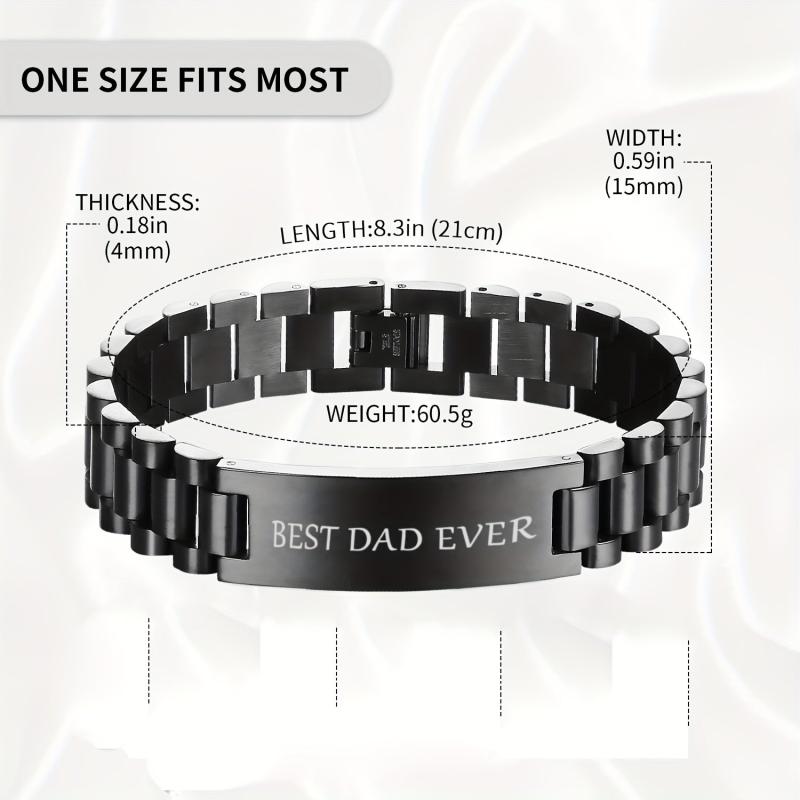 Titanium Steel Watch Band Bracelet for Men