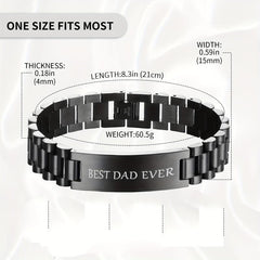 Titanium Steel Watch Band Bracelet for Men