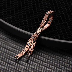 Women's Copper Magnetic Link Bracelet with Sizing Tool