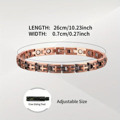 1pc Magnetic Copper Anklets for Women 99.99% Pure Copper with Magnets