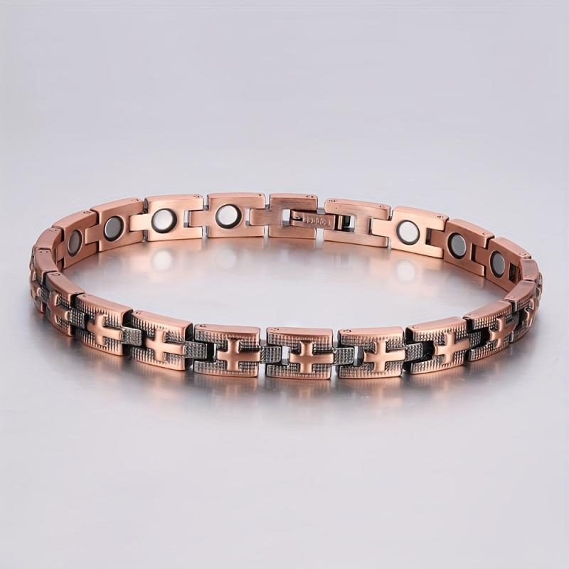 1pc Magnetic Copper Anklets for Women 99.99% Pure Copper with Magnets