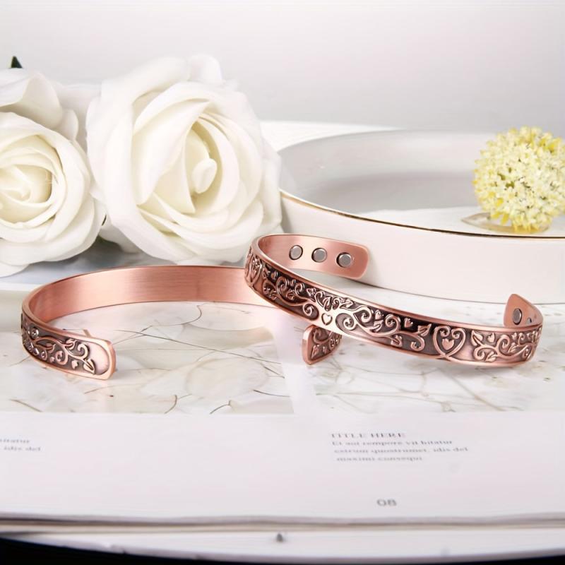 Copper Bracelet For Women Magnetic Magnet Brazaletes Copper Magnetic Gift