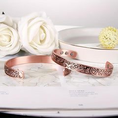 Copper Bracelet For Women Magnetic Magnet Brazaletes Copper Magnetic Gift