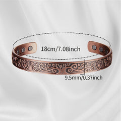 Copper Bracelet For Women Magnetic Magnet Brazaletes Copper Magnetic Gift