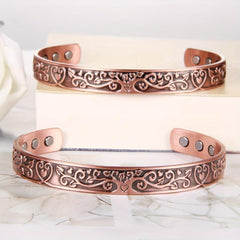 Copper Bracelet For Women Magnetic Magnet Brazaletes Copper Magnetic Gift